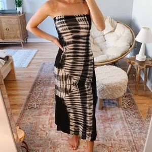 Tie-Dye Maxi Dress